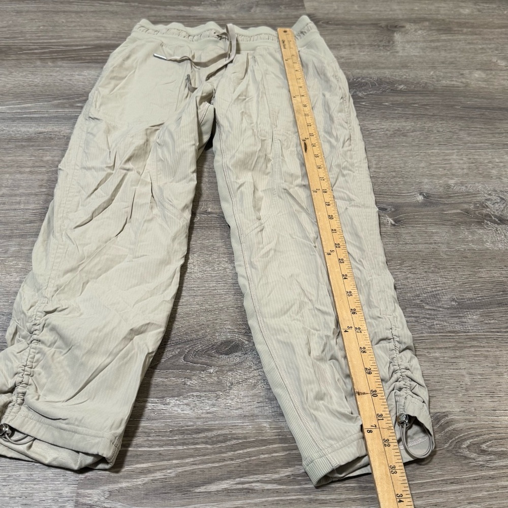Lululemon Dance Studio Mid-Rise Jogger cropped Length Riverstone Size 4 - Picture 8 of 10